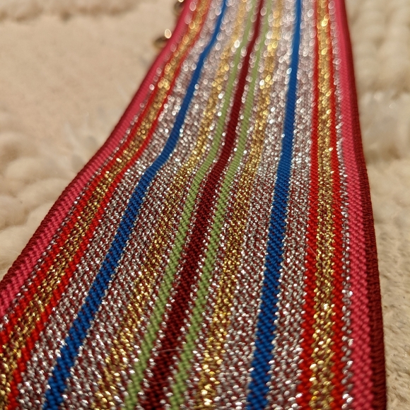 Express Metallic Mutli-color Stretchy Belt - Picture 6 of 6